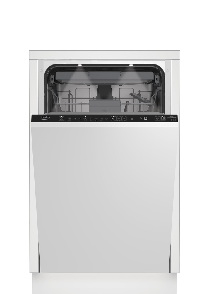 Встраиваемая посудомоечная машина Beko BDIS38120Q 45 см, белый #1