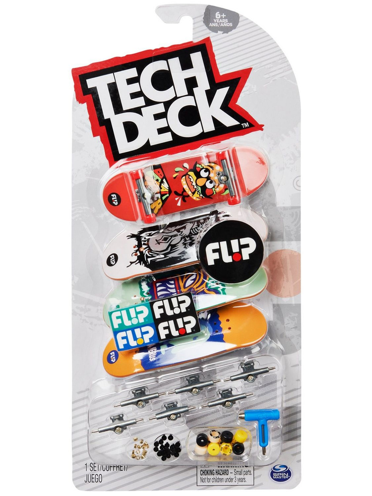 Фингерборды Tech Deck 4 в 1, Flip #1