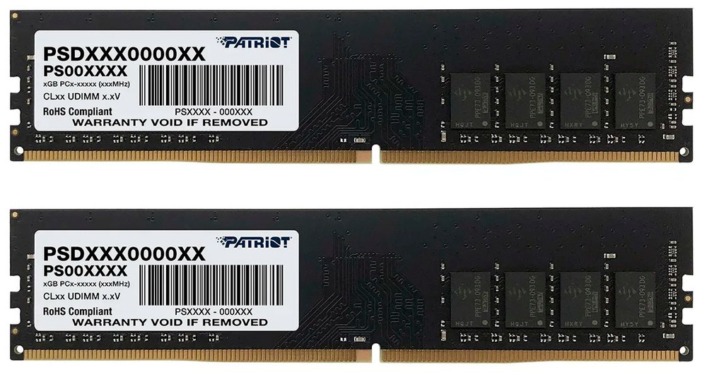 Patriot Memory Оперативная память Signature Line DDR4 3200 МГц 2x8 ГБ (PSD416G3200K)  #1