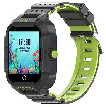 Наручные умные часы Smart Baby Watch Wonlex CT12 черные, электроника с GPS и видеозвонком, аксессуары #1