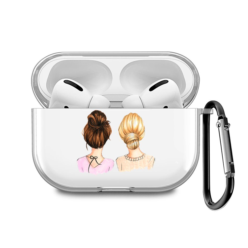 Чехол на AirPods Pro 2 "Best sisters ever" #1