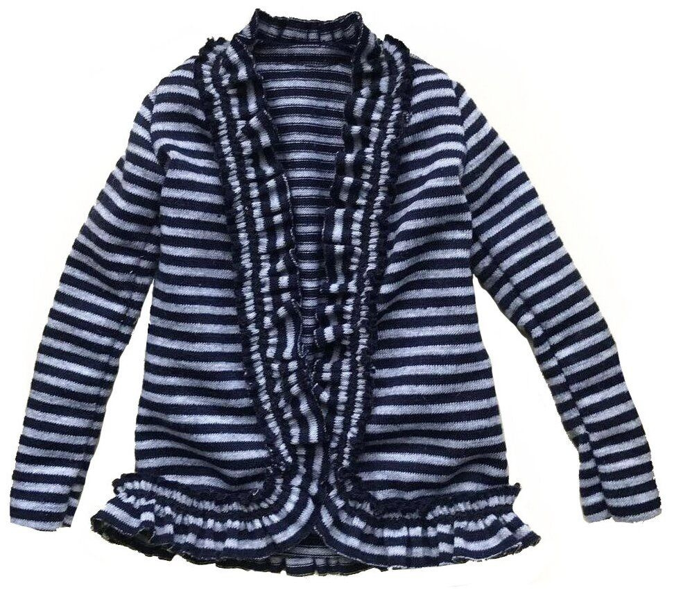 Кардиган Tonner Cardigan Funk Striped (Полосатый, для кукол Тоннер 41 см)  #1