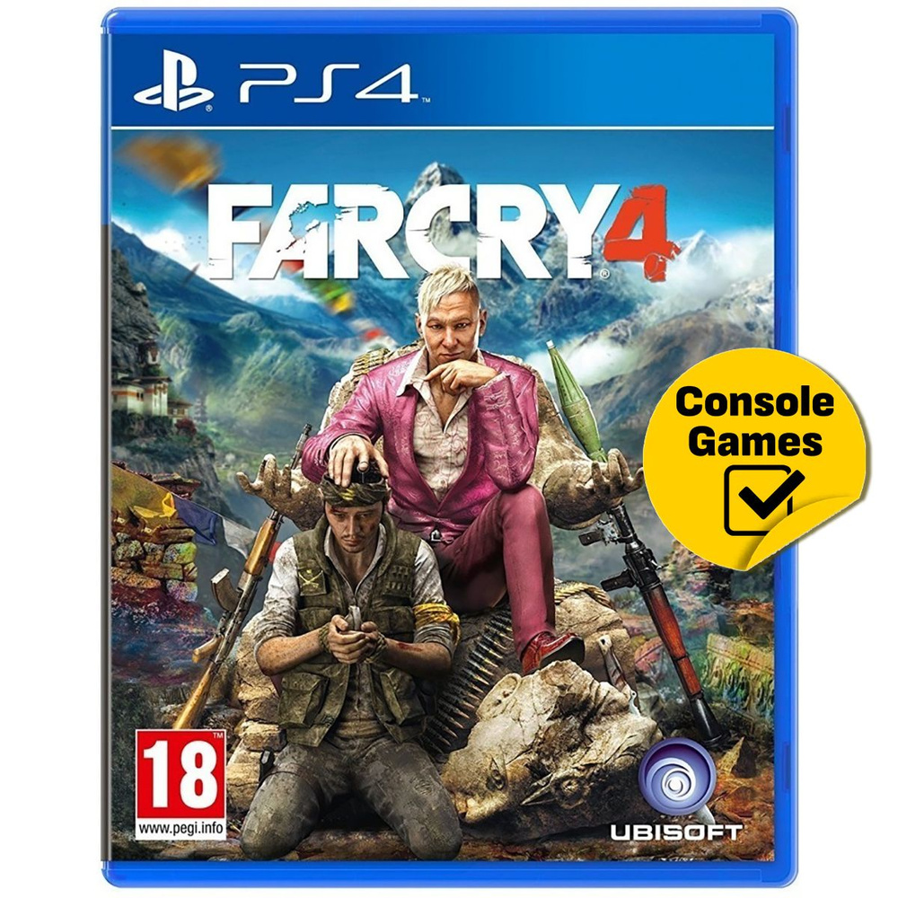 Игра PS4 Far Cry 4 (русская версия) (PlayStation 4, Русская версия) купить  по низкой цене с доставкой в интернет-магазине OZON (827006282)