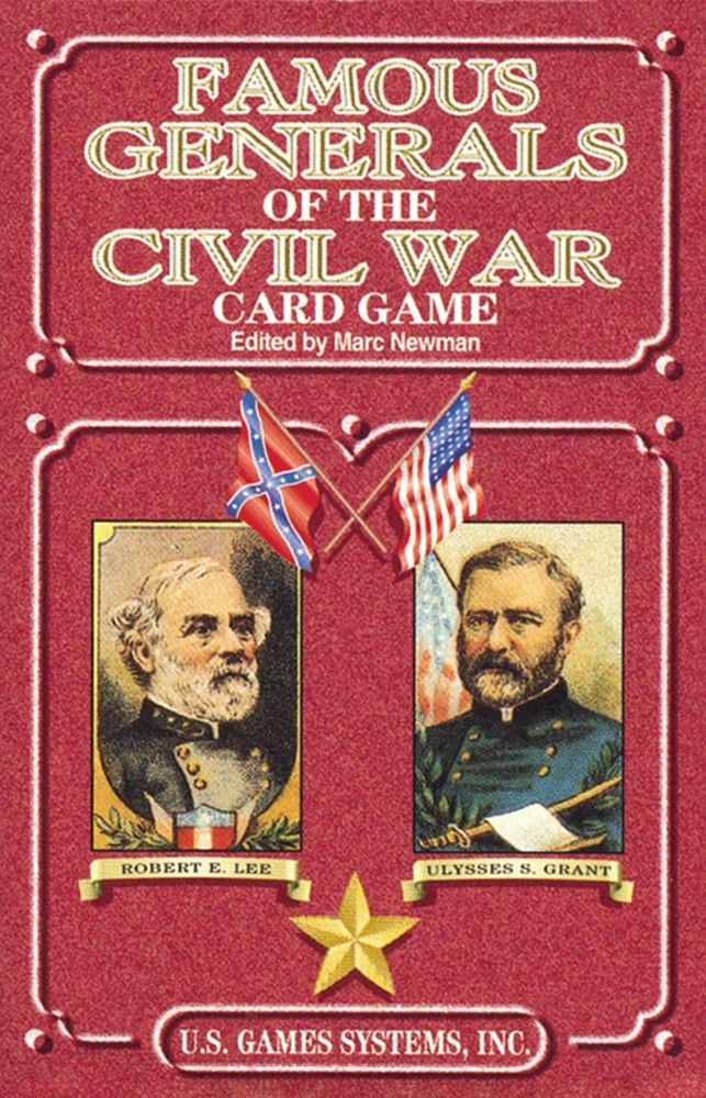 Карты Famous Generals of the Civil War Card Game #1