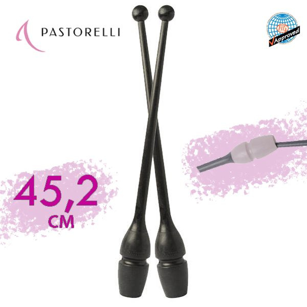 Булавы PASTORELLI 45,2см. 00226 Чёрный "MASHA" FIG #1