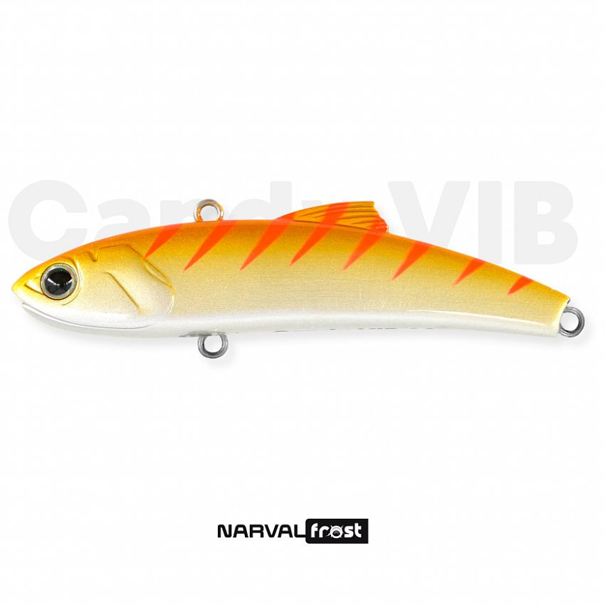 Воблер, виб, раттлин Narval Frost Candy Vib 95mm 32g цв. #014-Tiger Prawn / Ратлин Нарвал Фрост Канди #1