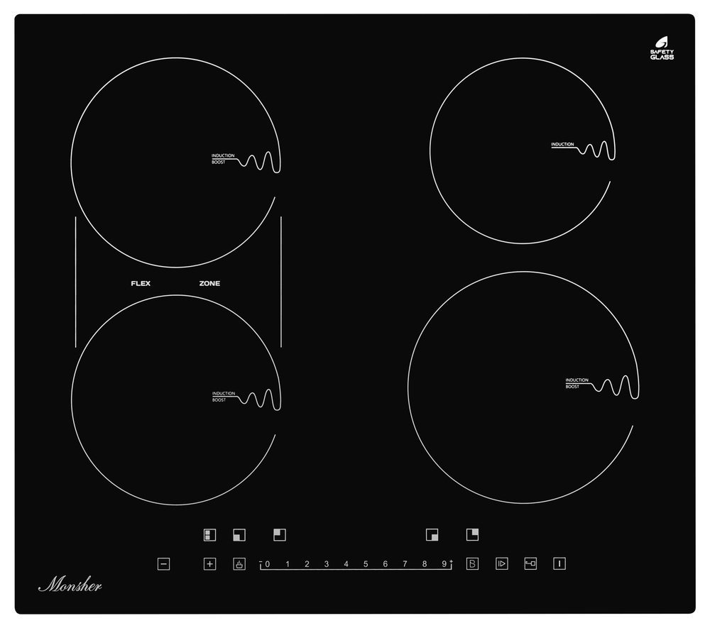 Индукционная встраиваемая варочная поверхность Monsher MHI 6112  #1