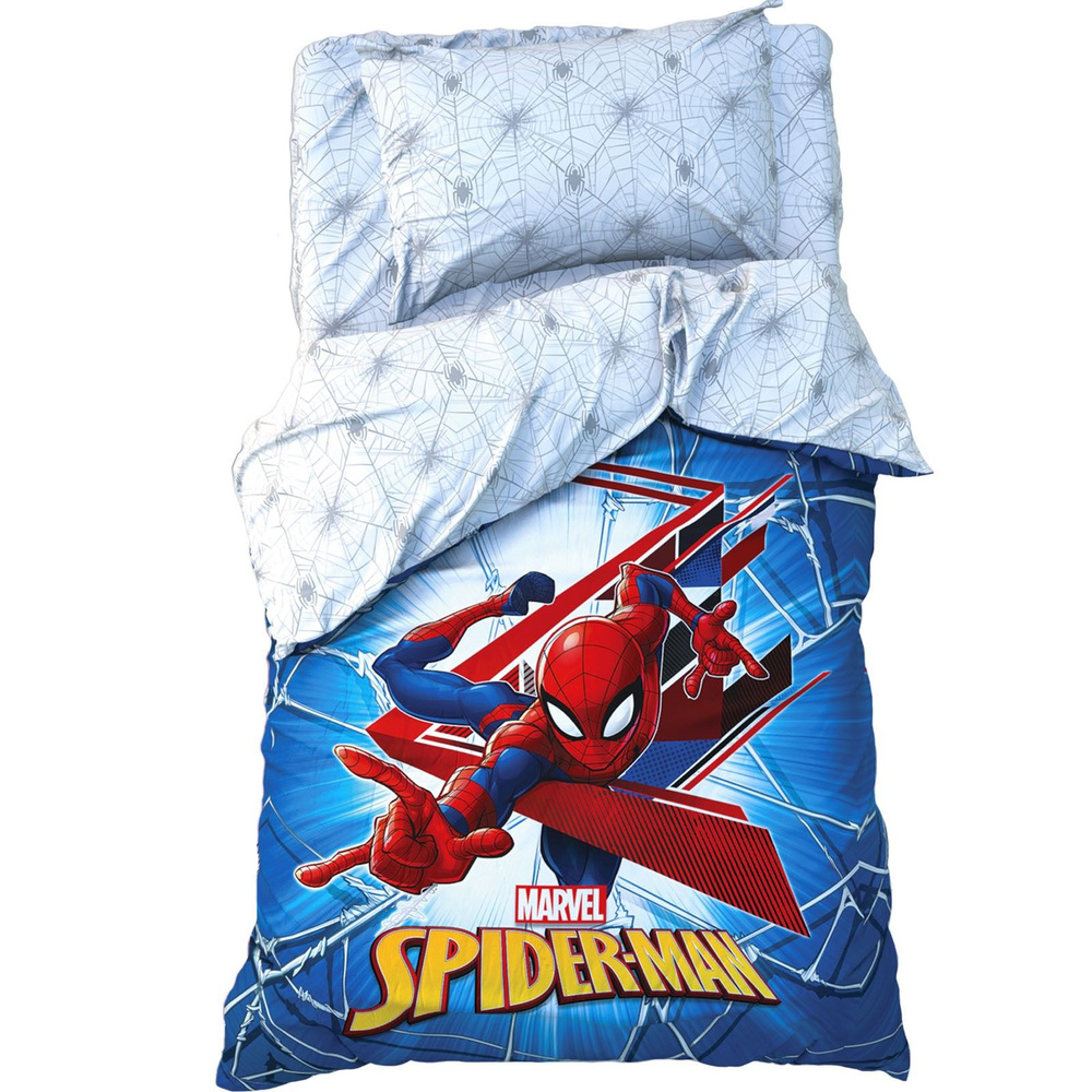 Marvel Детский комплект постельного белья Поплин, 1,5 спальный  #1