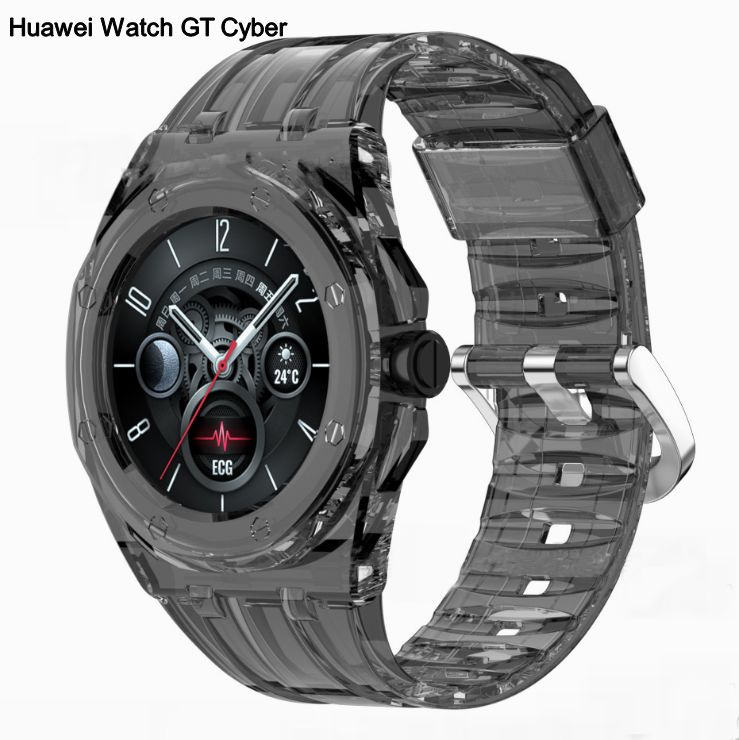 Сменный, гипоаллергенный, силиконовый ремешок-браслет MyPads Hypo для умных смарт-часов Huawei Watch #1