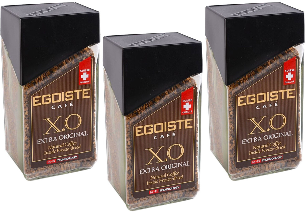 Кофе растворимый EGOISTE Сублимированный 300г. 3шт. #1