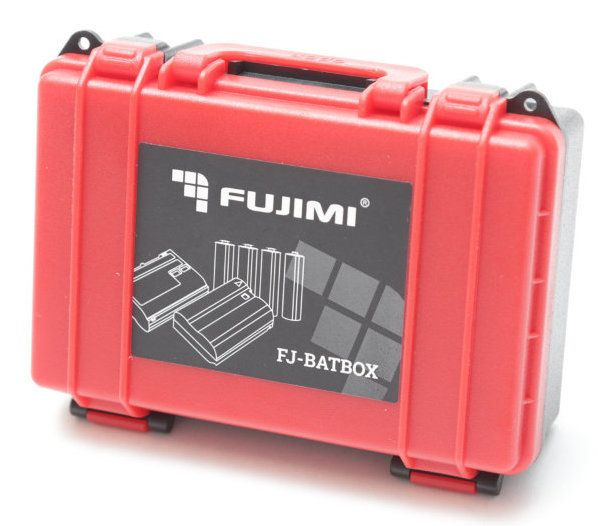 Чехол для аккумуляторов Fujimi FJ-BATBOX, красный #1