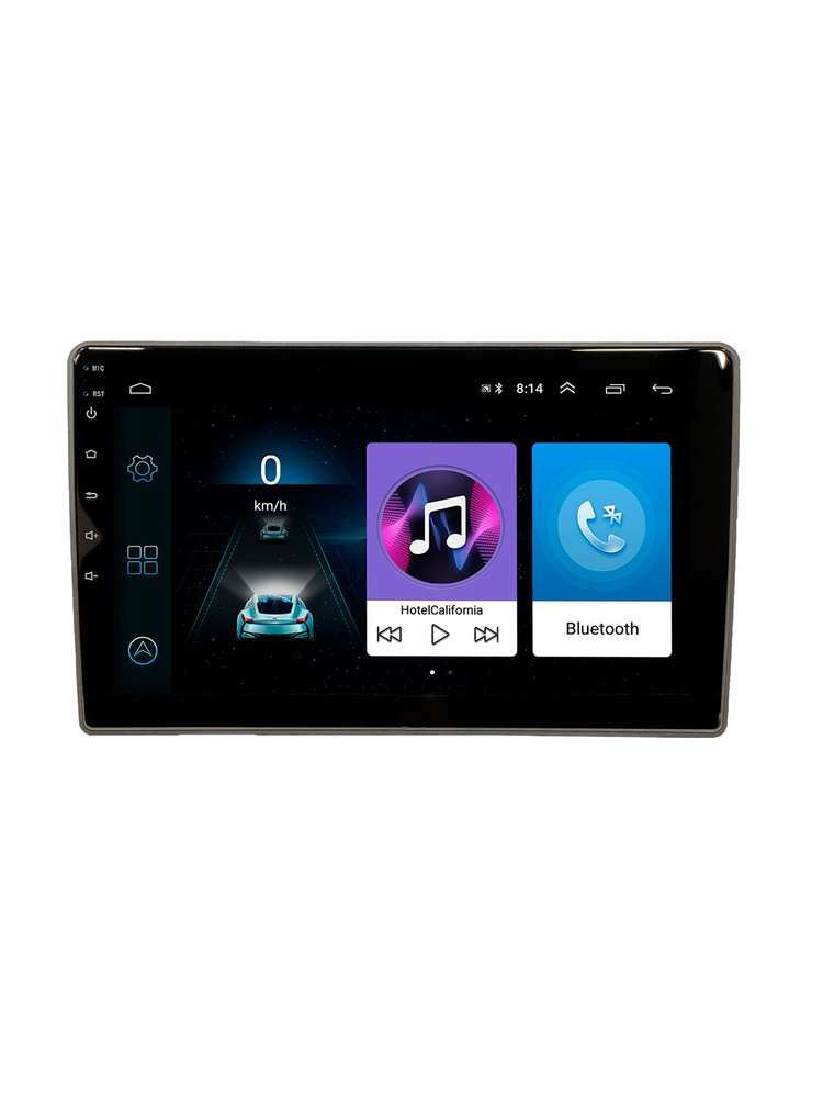 Магнитола для автомобиля NaviPlus на Андроид для Lada Granta 2011-2018, сенсорная с навигатором  #1