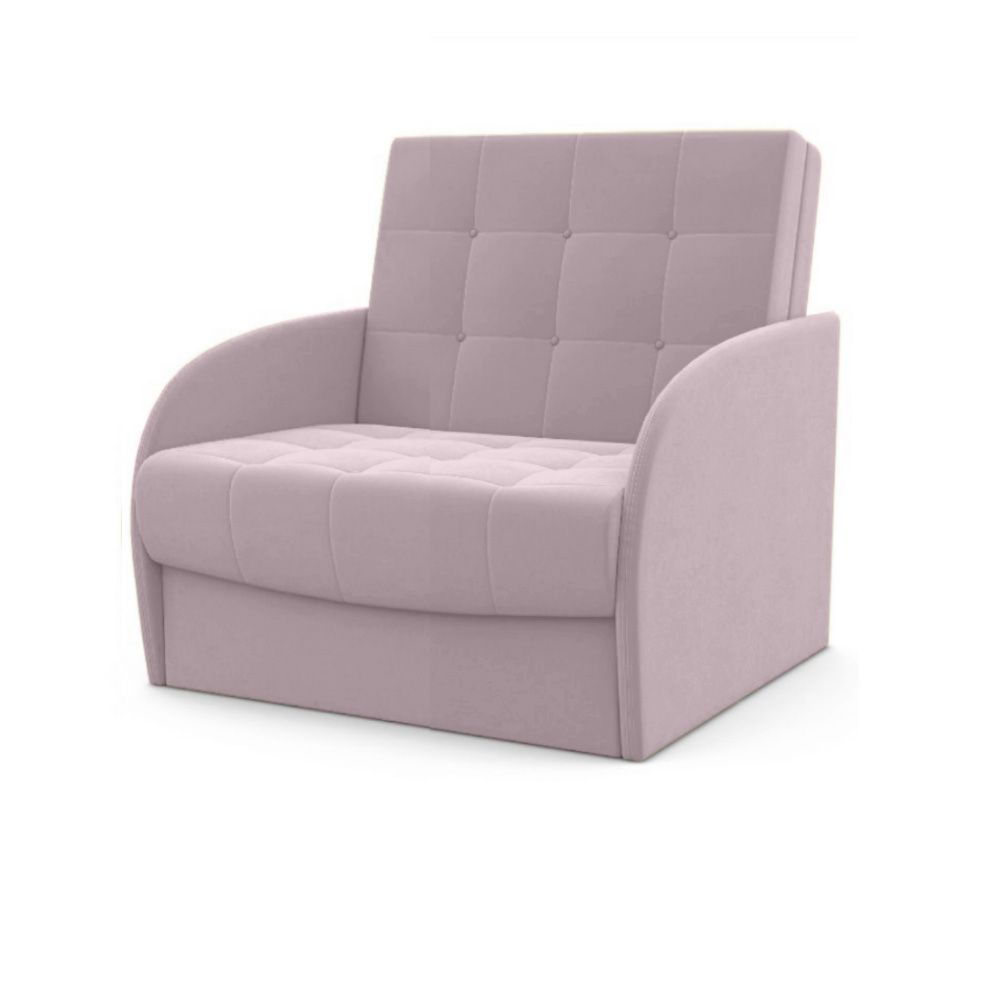 Кресло-кровать Оригинал ФОКУС- мебельная фабрика 82х93х96 см светлая пыльная роза  #1