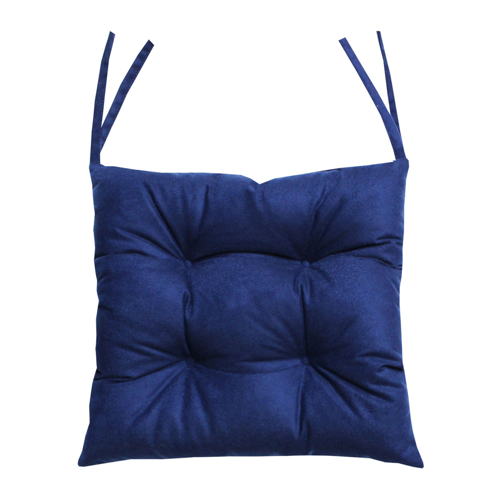 Подушка для сиденья МАТЕХ ARIA LINE 40х40 см. Цвет темно-синий, арт. 59-769  #1