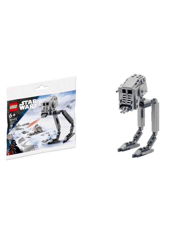 30495 Конструктор LEGO Polybag Star Wars AT-ST 79 деталей #1