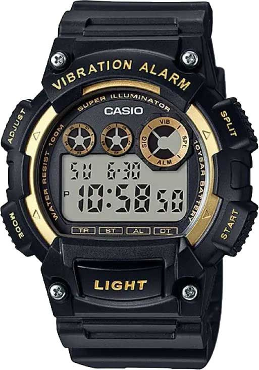 Часы наручные мужские Casio W-735H-1A2 с хронографом #1