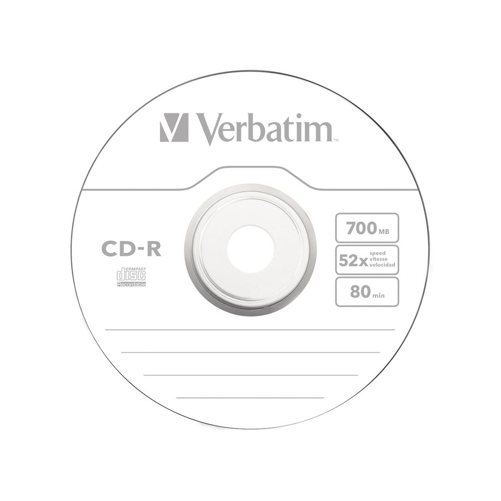 Verbatim Диск для записи CD-R #1