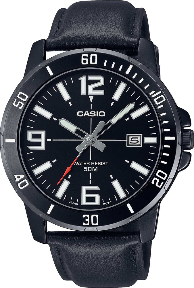 Мужские наручные часы Casio MTP-VD01BL-1B #1