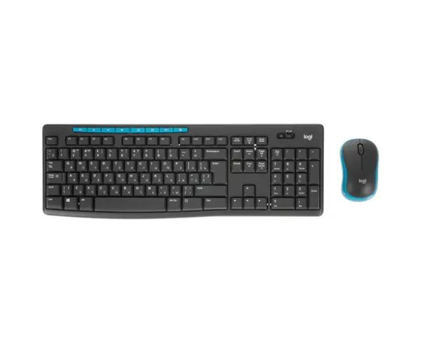 Комплект беспроводной клавиатура + мышь Logitech MK275 112 клавиш, 1000dpi, 3 кнопки(920-008535)  #1