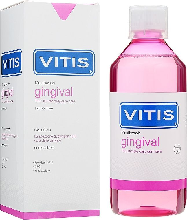 Ополаскиватель для полости рта Vitis Gingival, 500мл #1