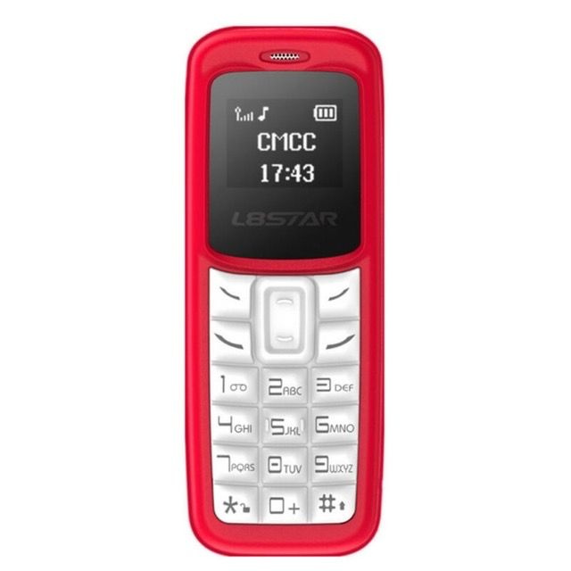 Самый маленький кнопочный телефон L8Star BM30 Красный #1