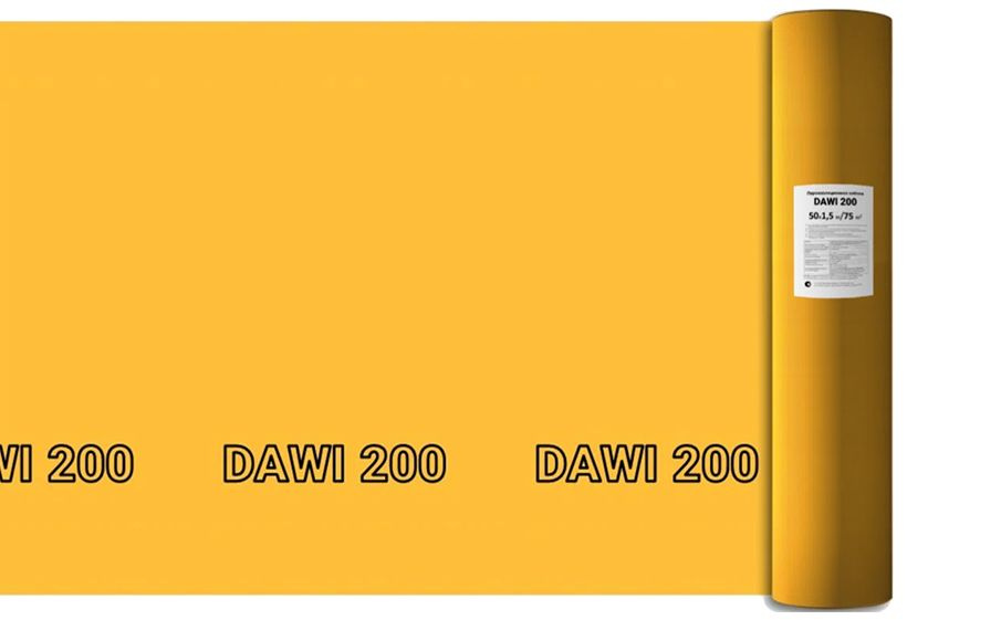 DELTA DAWI 200 Классическая однослойная пароизоляционная 1.5м х 50м, 75м2 рулон  #1