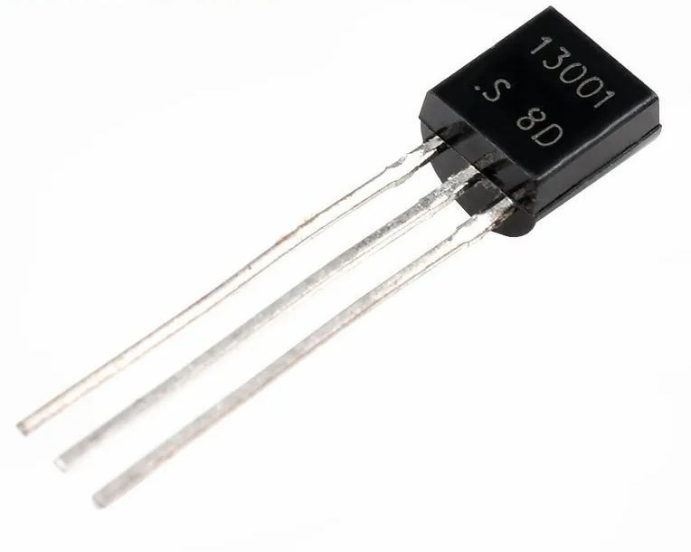 1шт Транзистор MJE13001 (корпус TO-92), заводское качество, тест-100% ...