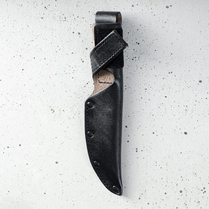 Чехол для ножа Sima-land под лезвие 13 см, на липучке, кожа #1