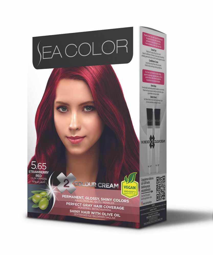SEA COLOR Краска для волос, 185 мл #1