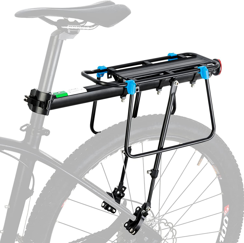 Багажник на велосипед, усиленный велобагажник нагрузка до 75 кг  #1