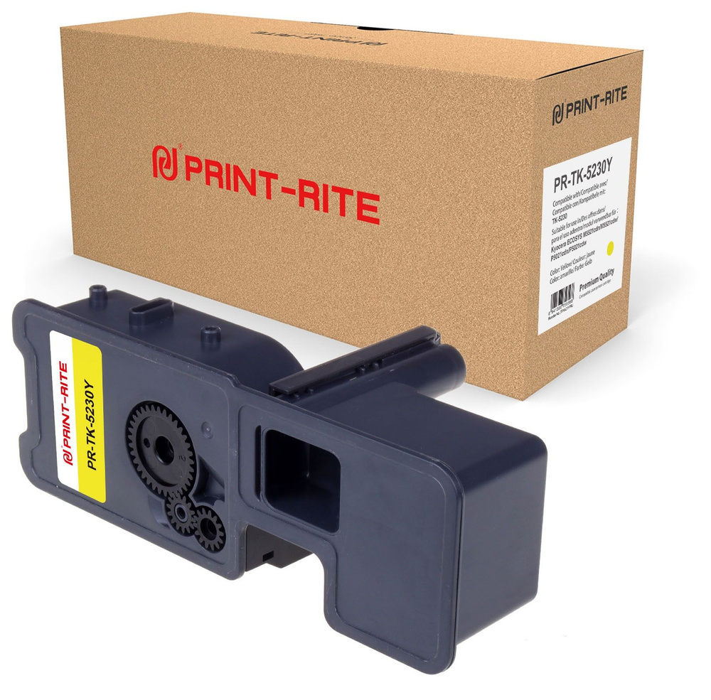 Print-Rite PR-TK-5230Y картридж лазерный (Kyocera TK-5230Y - 1T02R9ANL0) желтый 2200 стр  #1