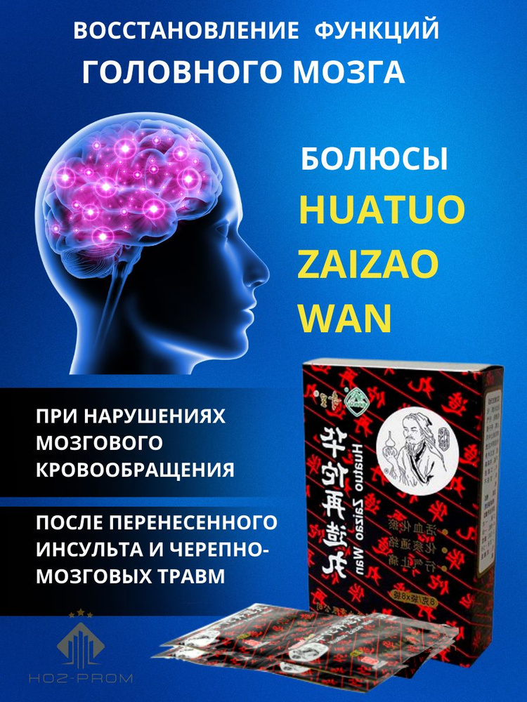 Болюсы Хуато для сосудов и мозга 18*4 гр #1