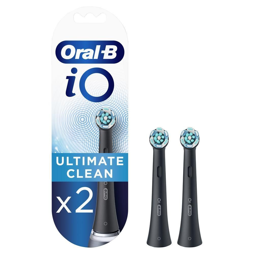 Насадки для электрической зубной щетки Braun Oral-B iO Ultimate, 2 шт., черный  #1