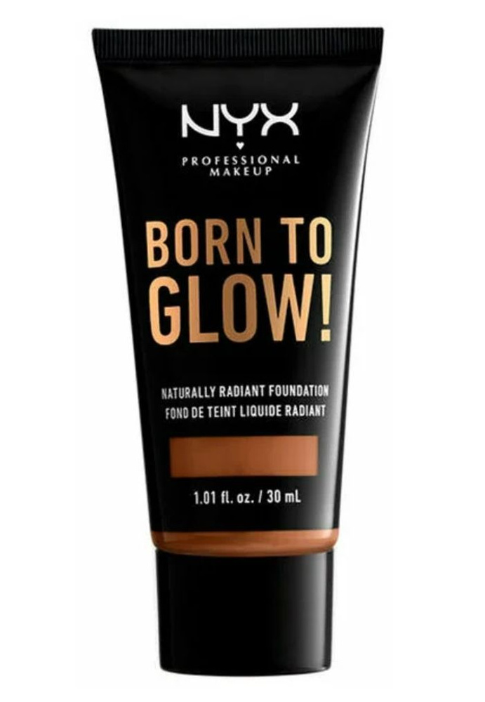 NYX professional makeup Тональный крем Born to glow!, 30 мл, оттенок: cappuccino  #1