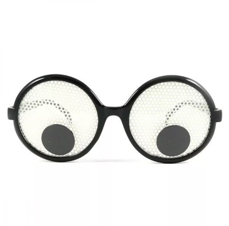 Карнавальные очки "Глазки" #1