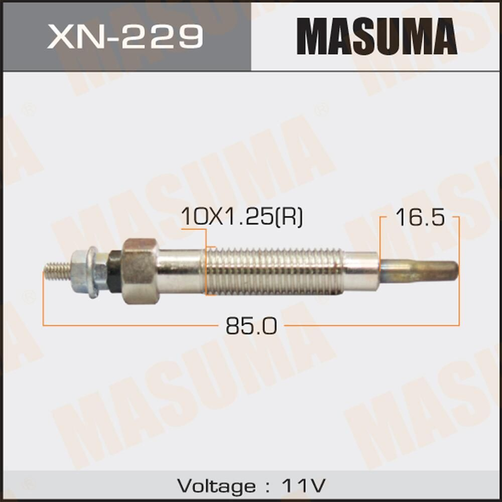 Свеча накаливания Masuma, XN-229 #1