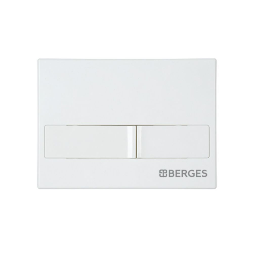 Кнопка BERGES для инсталляции NOVUM L1 040011 белый #1