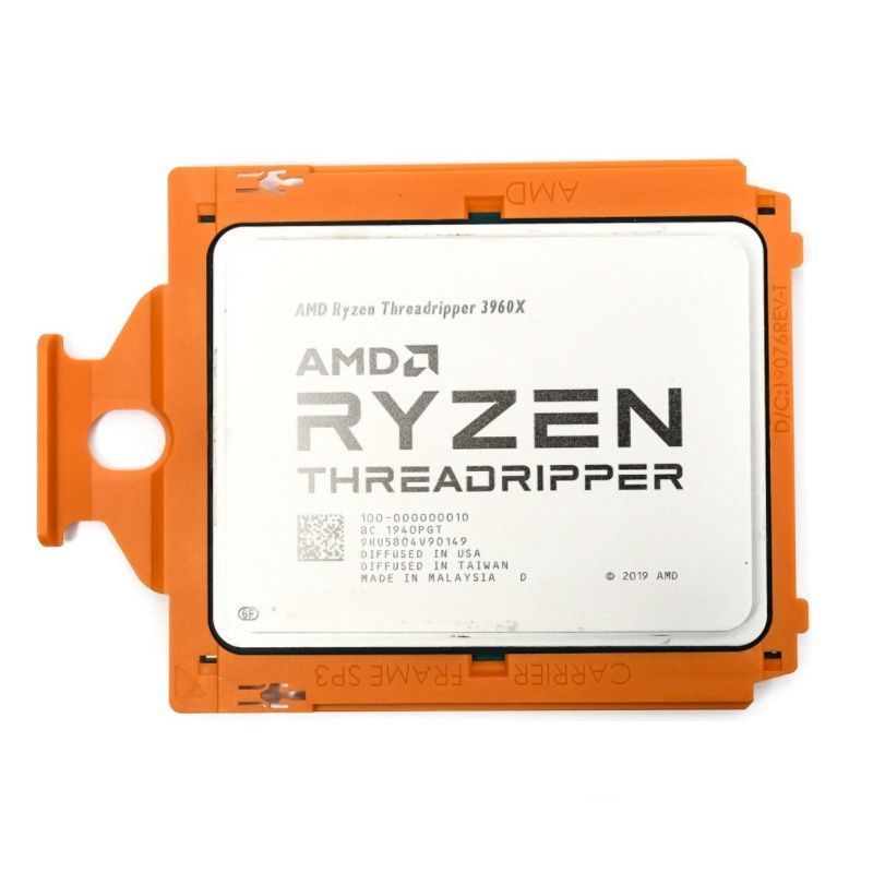 Процессор AMD 100100000010 Ryzen Threadripper, OEM (без кулера), 24 яд