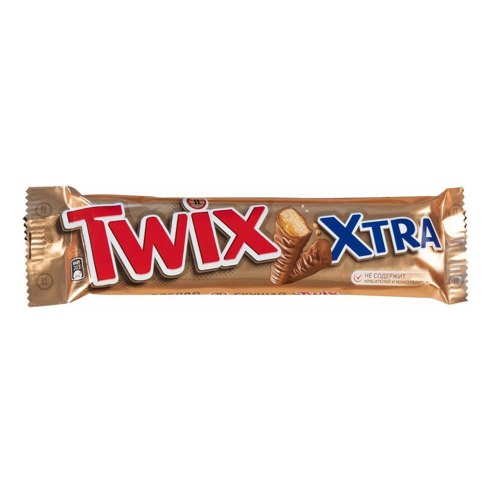 Батончик Twix Xtra шоколадный, комплект: 10 упаковок по 82 г #1