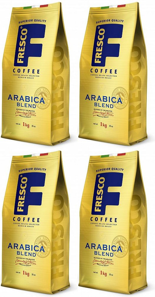 Кофе Fresco Arabica Blend в зернах, комплект: 4 упаковки по 1 кг #1