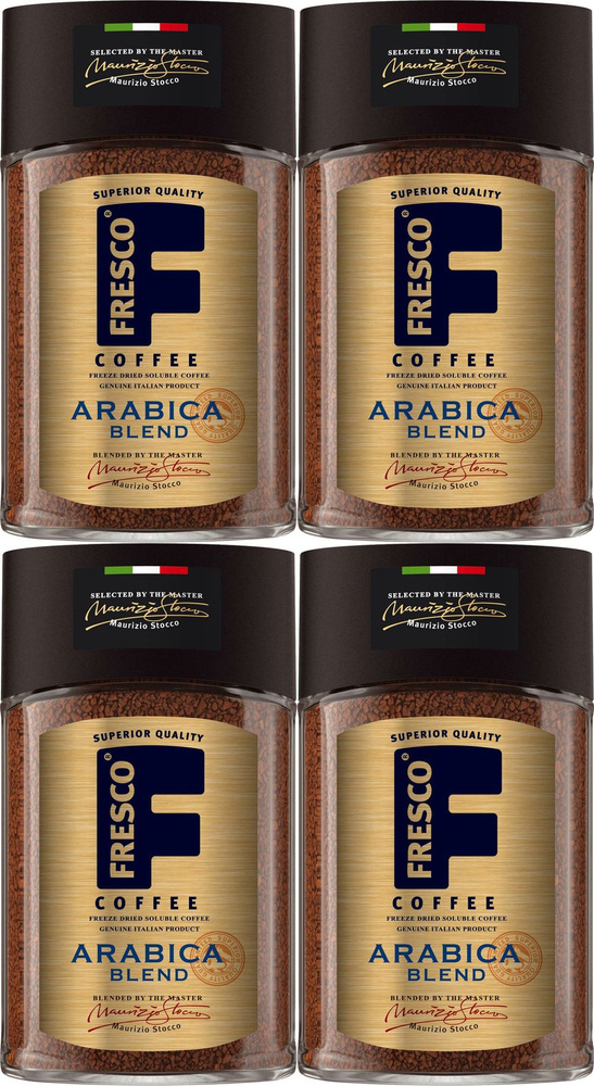 Кофе Fresco Arabica Blend растворимый, комплект: 4 упаковки по 190 г  #1