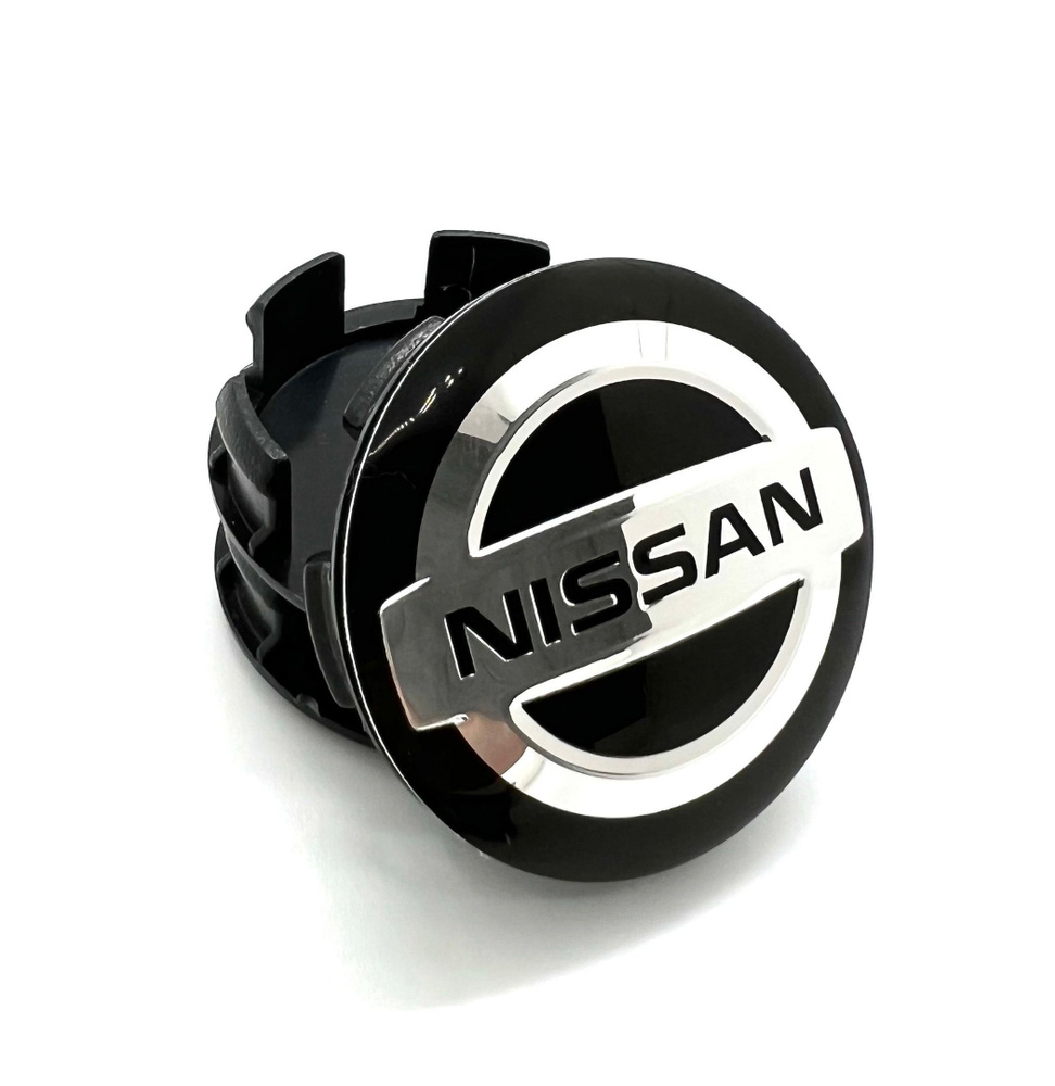 Колпачки заглушки на литые диски Универсальные СКАД Nissan 56 / 51 / 12 мм 1 штука.  #1
