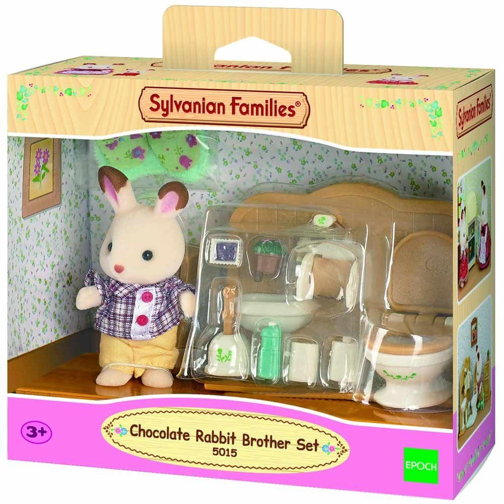 Набор мебели и аксессуаров Sylvanian Families 5015 Братик и туалетная комната  #1