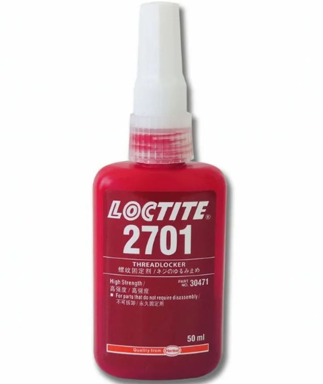 Резьбовой фиксатор высокой прочности для неактивных металлов Loctite 2701  #1