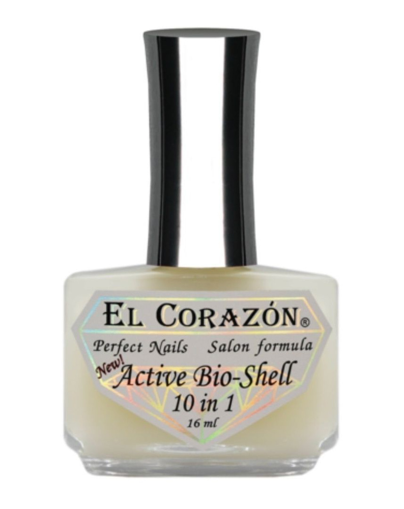 Лечение ногтей 10 в 1 для выравнивания и укрепления EL CORAZON Active Bio-Shell (16 мл)  #1