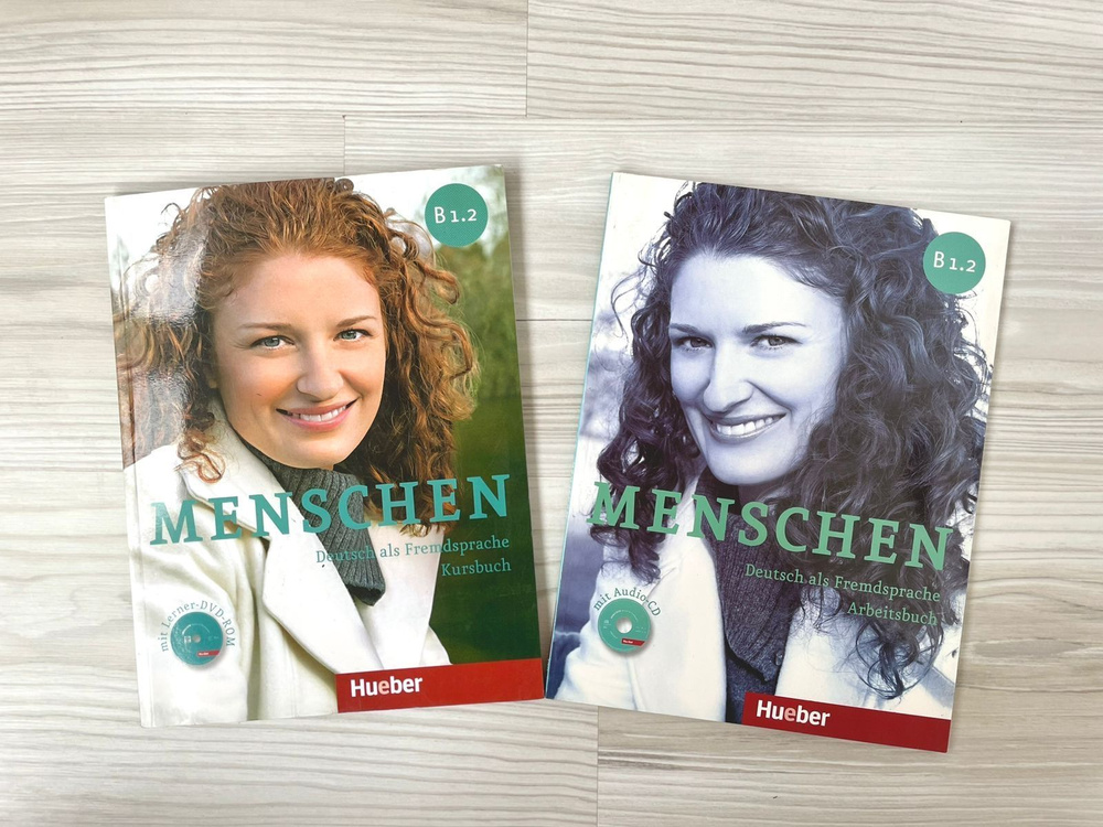 Menschen B1.2 :Комплект-Kursbuch+Arbeitsbuch+DVD #1