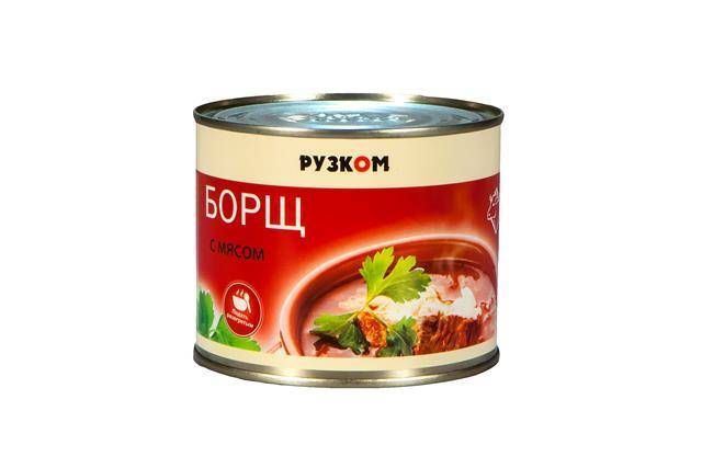 Борщ с мясом 540 гр Рузком 1шт #1