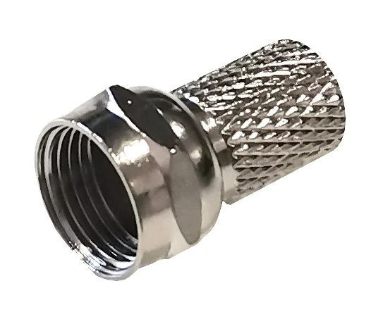 Медный антенный F разъем CADENA резьбовой для кабеля RG6 , Коннектор на ...