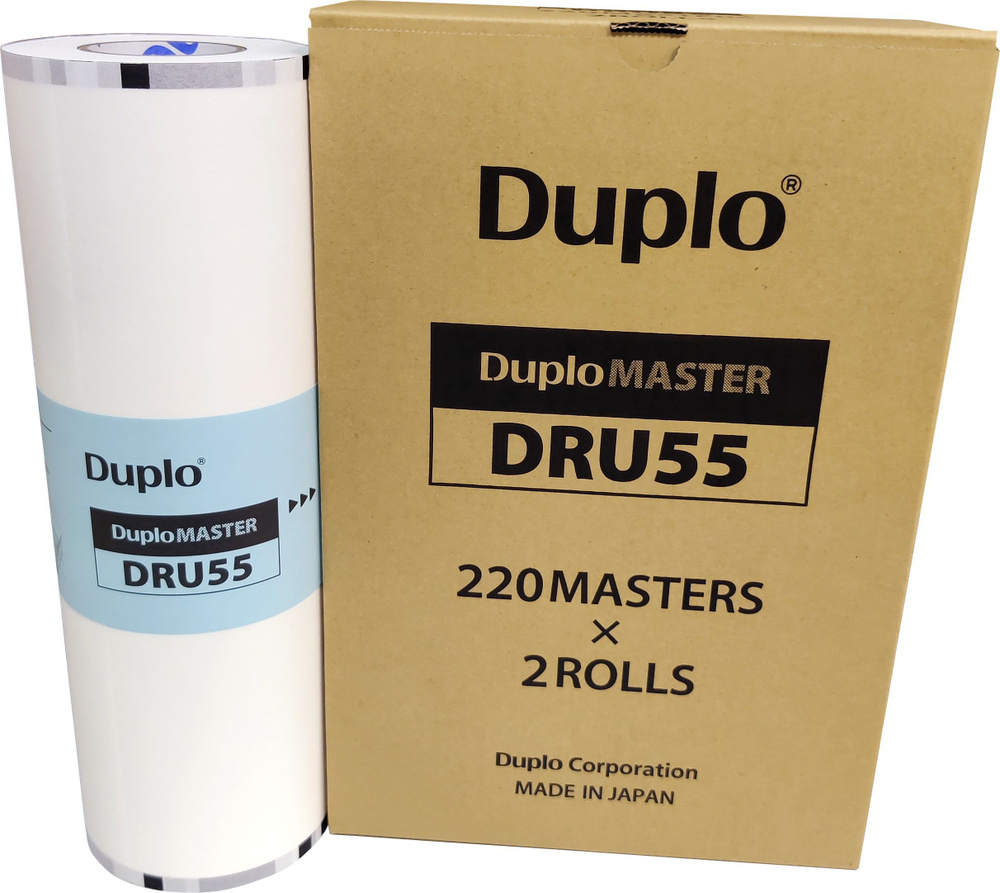 Мастер-пленка Duplo DP-S550 A3 DRU55 для цифровых дупликаторов Duplo 2 рулона  #1