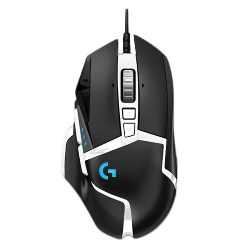 Logitech Игровая мышь проводная G502 SE, черный, белый #1